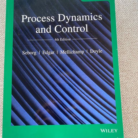 Process dynamics and control