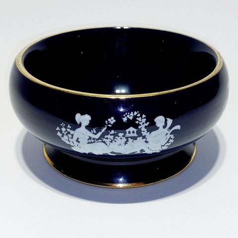 Florentisk koboltblå skål