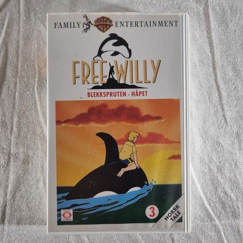 Free Willy 3 Blekkspruten Håpet VHS