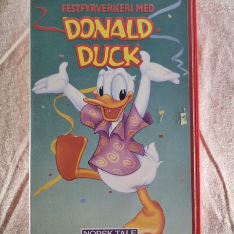 Festfyrverkeri med Donald Duck VHS