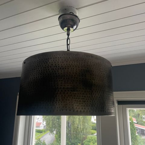 Stilig "industri" taklampe