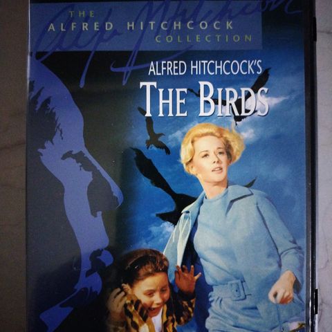 Dvd. The birds. Hitchcock. Grøsser. Sone 1. Engelsk.