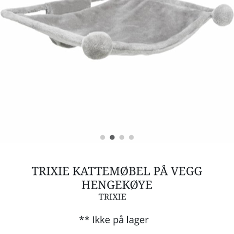 Hengekøye til katt