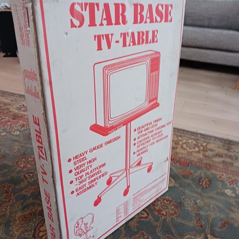 Vintage TV bord.