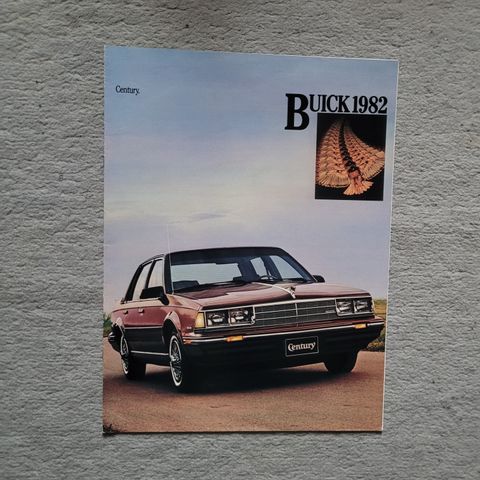 Brosjyre Buick Century 1982