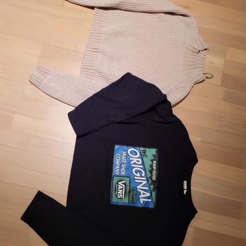 Korte gensere ungdom  str M,  Vans og Divided