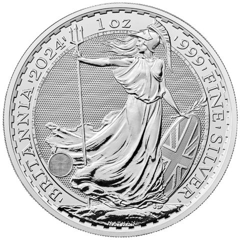 Great Britain 2024 BRITANNIA - 1 OZ SØLV