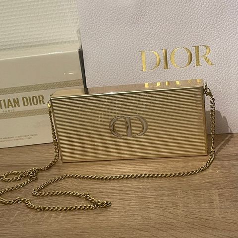 Dior gull clutch