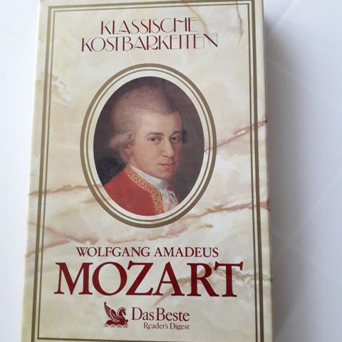 Mozart, 4 stk. kassetter