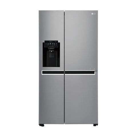 LG Kjøleskap/fryser med isbitmaskin GSL761PZXV SIDE BY SIDE, SHINY STEEL