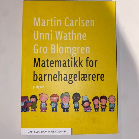 matematikk for barnehagelære