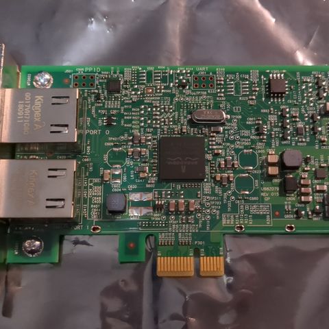 Broadcom 5720 DualPort 1GbE 1GBASE-T NIC PCIe x1 Low-Profile