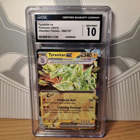 Tyranitar EX - CGC 10 - Pokemon kort