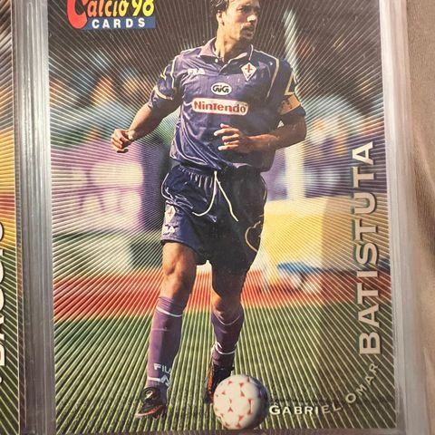 Gabriel Omar Batistuta fotballkort