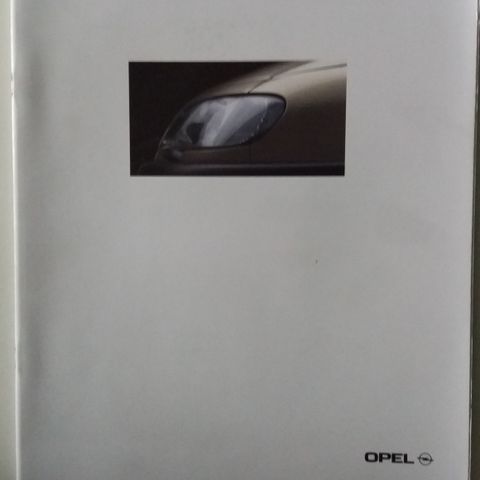 Opel OMEGA -brosjyre. ( NORSK )