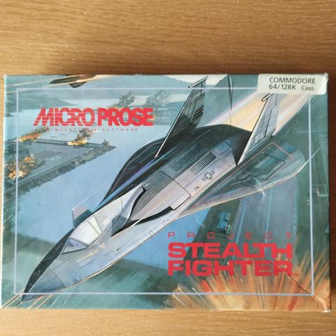 Commodore 64: Micro Prose - "Stealth Fighter"