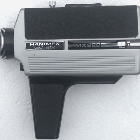 Vintage Hanimex Loadmatic MX 222 Super8 kamera med veske kr. 150.-