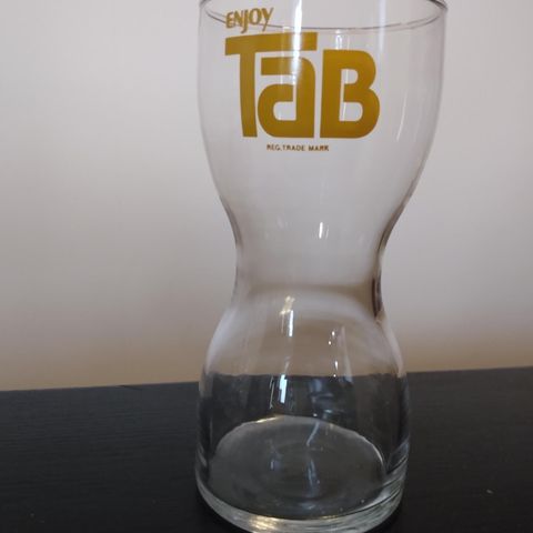 Glass - Reklame - Tab - brus - vintage