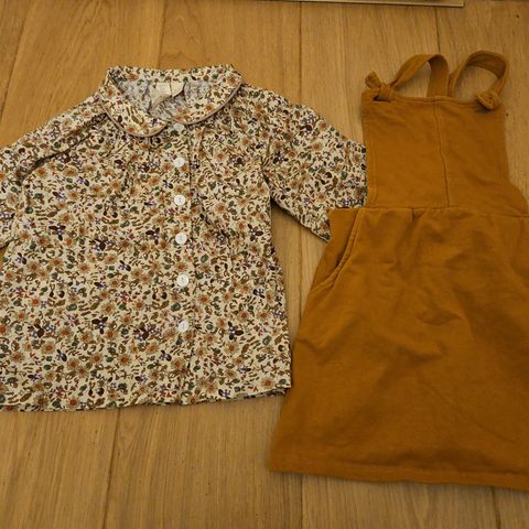 Little cotton clothes og gullkorn sett 104