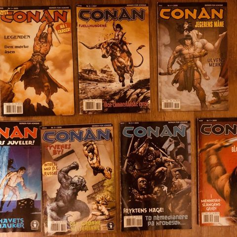 Conan 2005 til 2009 - I farger