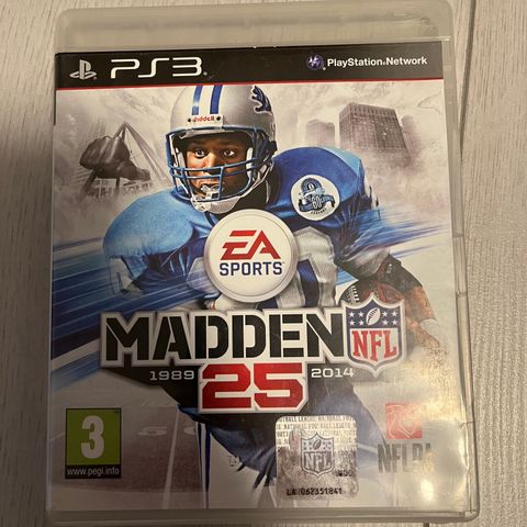 Madden NFL 25 Playstation 3 PS3