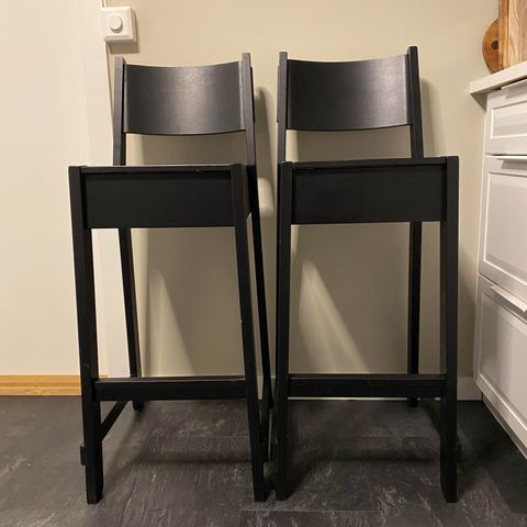 2 stk. "Norråker" barstoler, Ikea