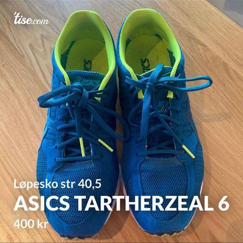 Asics Tartherzeal 6 - herre, str 40,5