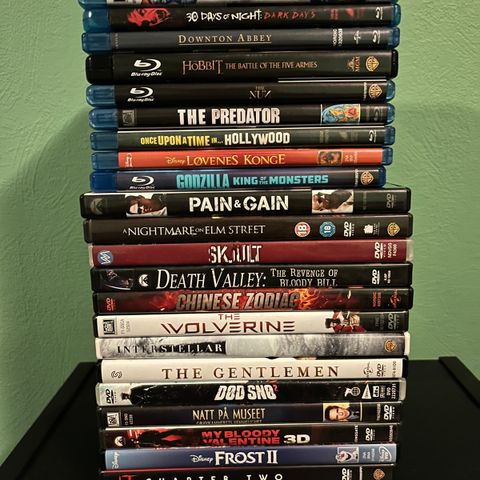 Diverse DVD/Blu-Ray