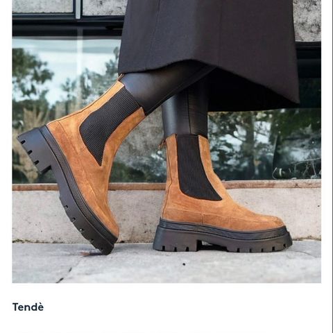 Tende Chelsea boots str 38. (Store i størrelsen)