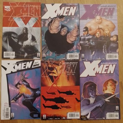 UNCANNY X-MEN - MARVEL- English/engelsk. SOM NY!