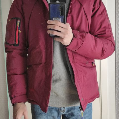 DUNJAKKE / DOWN JACKET (M) - DOUBLE SIDED