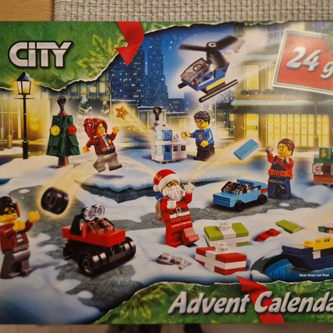 Lego City adventskalender.