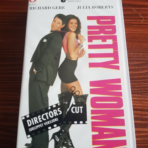 Pretty Woman med Julia Roberts vhs