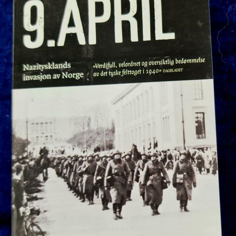 9. April. Nazitysklands Invasjon av Norge Porto 55 kr