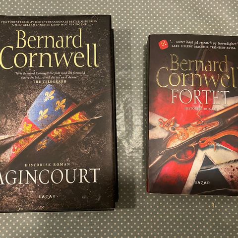 bokpakke Bernard Cornwell