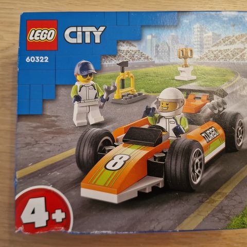 Lego City  60322 Racerbil og figurer