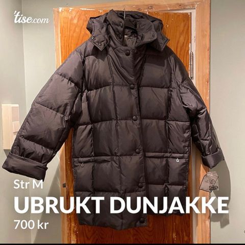 Ubrukt dunjakke