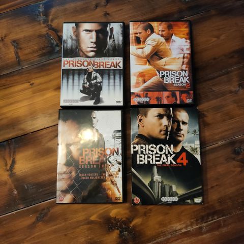 Prisonbreak DVD samling