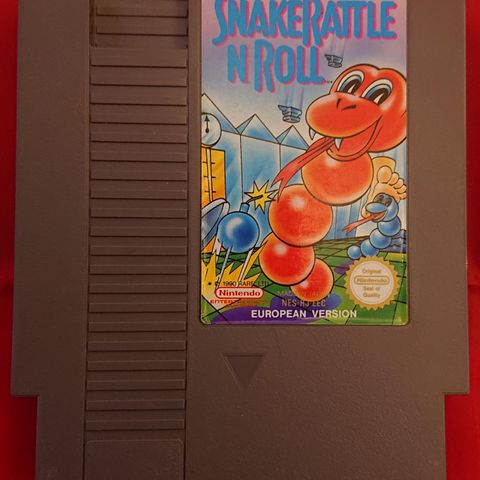 Snake rattle n roll til NES.