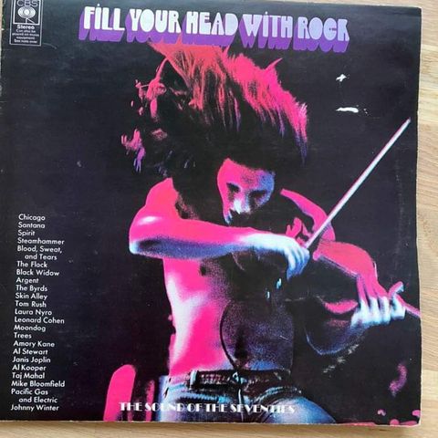 LP Vinyl dobbel - FILL YOUR HEAD WITH ROCK