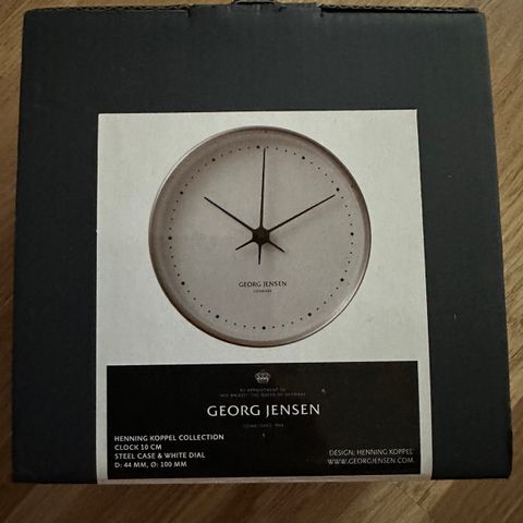 George Jensen clock