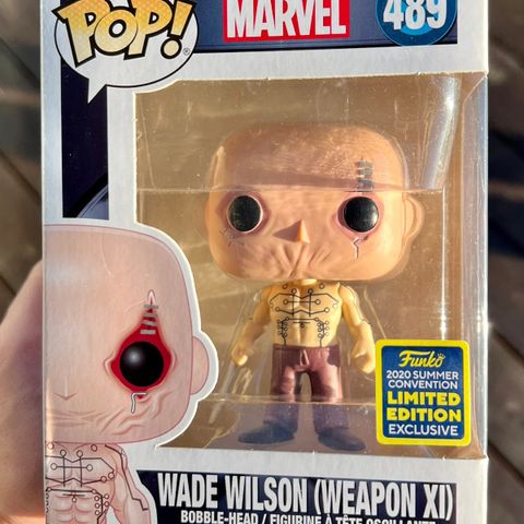 Funko Pop! Wade Wilson (Weapon XI) [Summer Convention] | X-Men | Marvel (489)