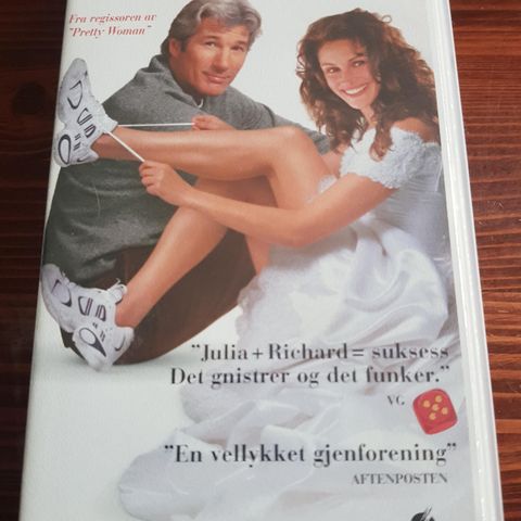 Runaway Bride med Julia Roberts vhs