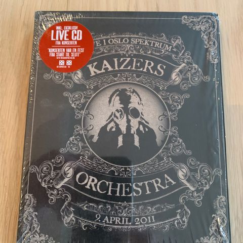 Live i Oslo Spektrum - Kaizers Orchestra 9.april 2011 (CD+DVD)
