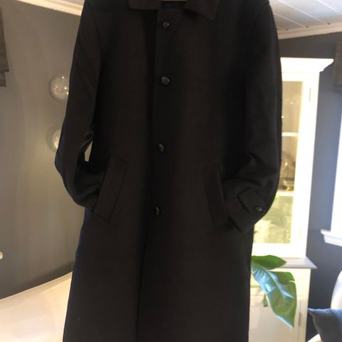 Ferner Jacobsen Steinbock LONG COAT NAVY