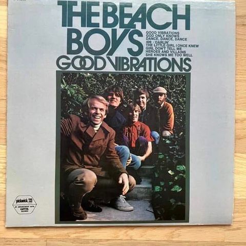 LP Vinyl - THE BEACH BOYS - GOOD VIBRATIONS