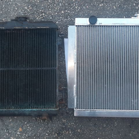 Ford granada aluminium radiator