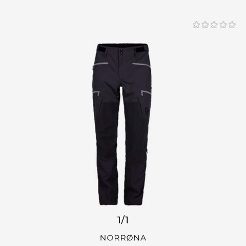 Norrøna Svalbard heavy duty pants (W). Farge Phantom/Mørkegrå