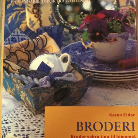 Broderi, broder vakre ting til hjemmet, Karen Elder