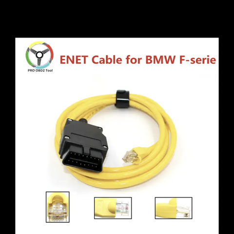 Enet kabel for bmw, diagnose koding ++++